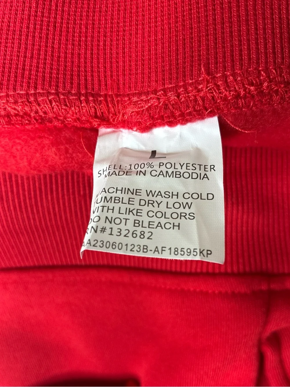 Kids Red Matching Track Jacket and Pants Set
